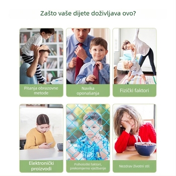 Dječji trbušni akupunkturni flaster za hiperaktivnost i nepažnju – biljni medni zdravstveni flaster (6 flastera u kutiji)