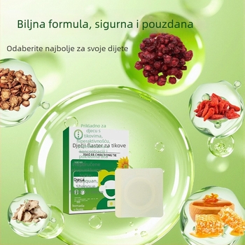 Dječji trbušni akupunkturni flaster za hiperaktivnost i nepažnju – biljni medni zdravstveni flaster (6 flastera u kutiji)