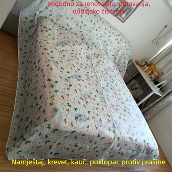 Navlaka za namještaj protiv prašine – potpuno pokrivanje kreveta i kauča na razvlačenje