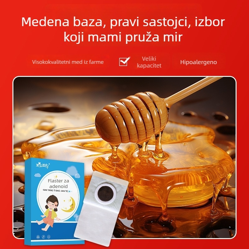 Patch za adenoidnu hipertrofiju kod djece – podrška nosnom disanju i korekcija disanja kroz usta, OEM prilagodba