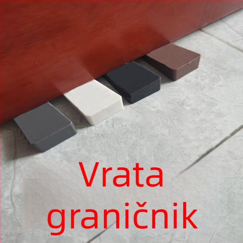 Silikonski štoper za vrata, bez bušenja, otporan na vjetar, moderan minimalistički dizajn