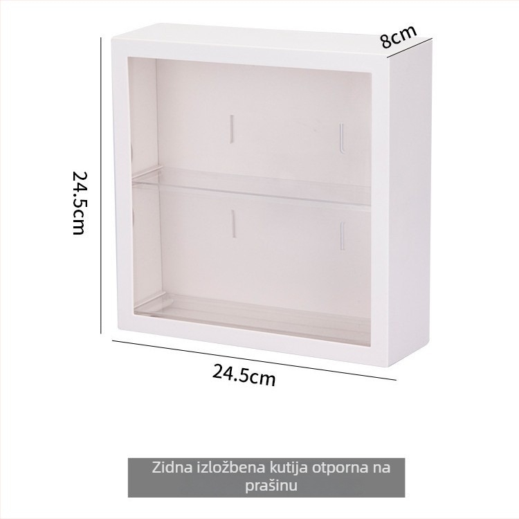 Zidni stalak za pohranu i izlaganje blind box kutija, prozirna kutija za figurice
