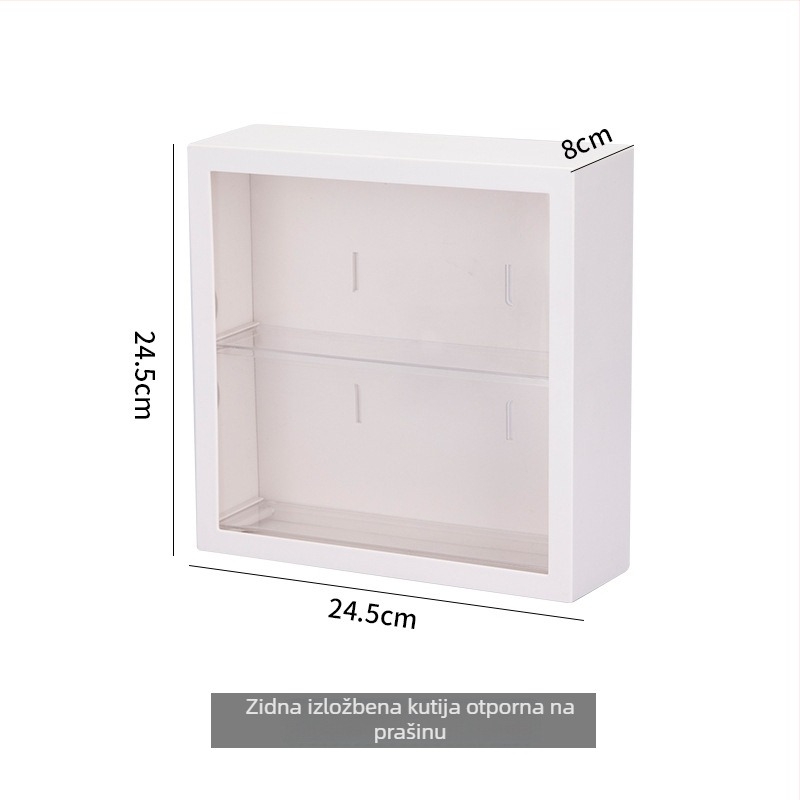 Zidni stalak za pohranu i izlaganje blind box kutija, prozirna kutija za figurice