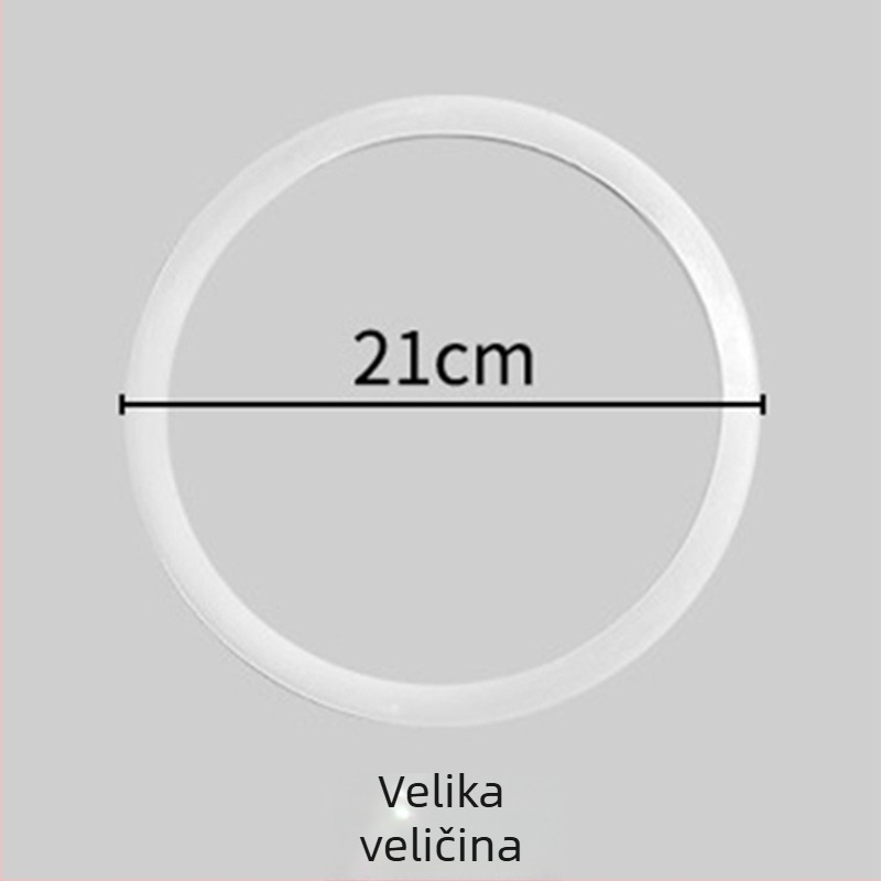 Keramički stak za rižu sa silikonim brtvnim prstenom – otporan na vlagu i insekte – jednostavna instalacija – dodaci za posudu za rižu – kapacitet 10/15/25 kg