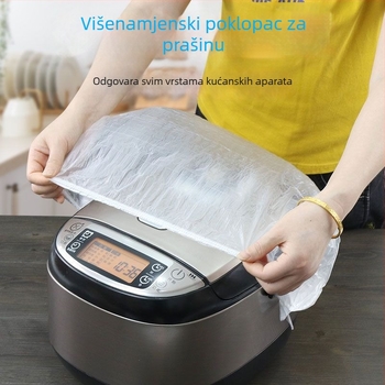 Jednokratna zaštitna navlaka protiv prašine za male kućanske aparate, ojačana, sveobuhvatno pokriće za rižar, frita na zrak i mikrovalnu pećnicu