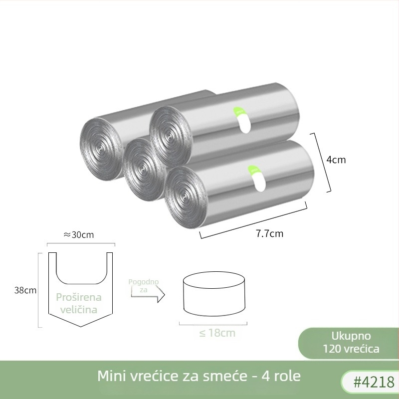 Mini stolni koš za otpatke s diskretnim luksuznim dizajnom, pogodan za dnevni boravak i spavaću sobu, na radni stol.