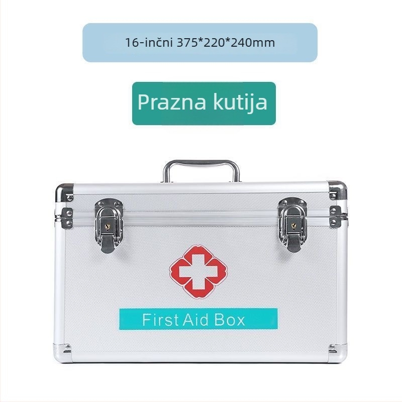 S2V Kućna ljekarna, velika kapaciteta za medicinske i zdravstvene potrepštine, organizator skladištenja, prijenosna kutija za prvu pomoć