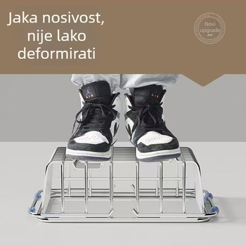 Nehrđajući čelični koš za odvod u sudoperu s teleskopskim dizajnom za kuhinjsku pohranu posuđa