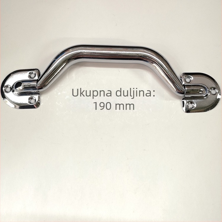 Crna plastična ručka za garderobu, Zhenxin 08, francuski stil