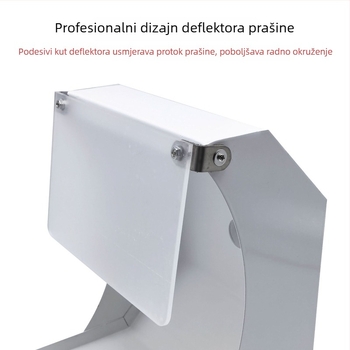 Zaštitni poklopac za poliranje i brušenje sa zaštitom od prašine i vakuumskim priključkom
