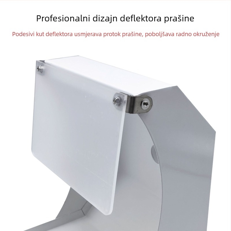 Zaštitni poklopac za poliranje i brušenje sa zaštitom od prašine i vakuumskim priključkom