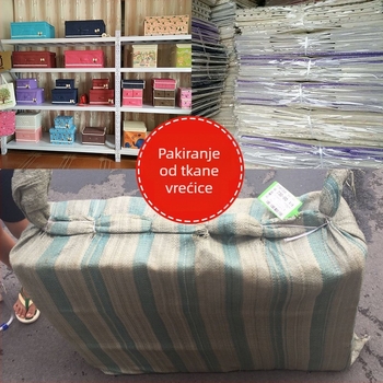 Sklopiva kutija za skladištenje od netkane tkanine s poklopcem, dvodijelni set za odjeću i donje rublje