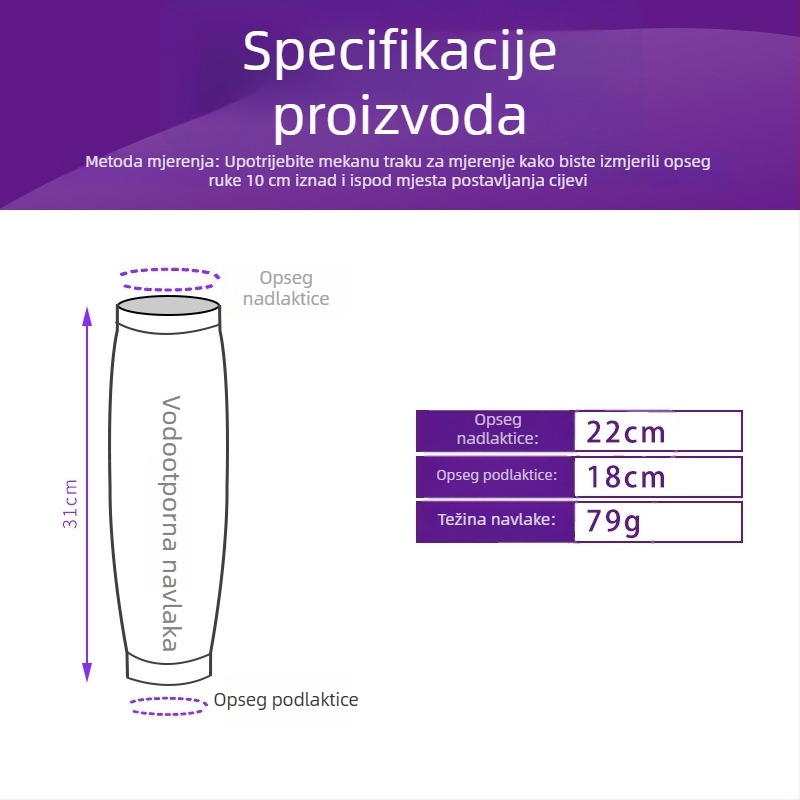 Silikonske vodootporne rukave, otporne na habanje i rastezljive, za kuhinju i kupaonicu, zaštita od ulja i prljavštine, PICC zaštitne rukavice