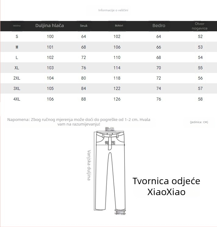 Muške ravne hlače za casual nošenje, ljetne široke hlače, dugačke hlače za sako