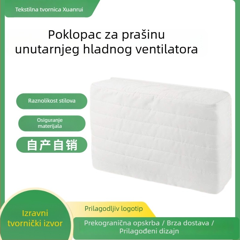 Unutarnji pokrov klima uređaja, pokrov AC jedinice, zaštita od prašine, otporan na vjetar, moderni minimalistički stil, vodootporan, poliester