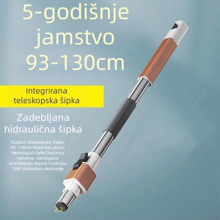 Hidraulična drška za mop, okretna, univerzalnog tipa, ojačana i debela, za kućnu upotrebu, iscijeđivanje bez dodira rukom