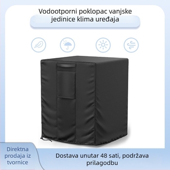 Vanjski pokrov klima-uređaja, 600D Oxford platno, vodootporan, otporan na prašinu i UV zaštita