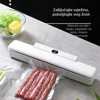 Automatska vakuumska pečatna mašina za kuhinju, prijenosna kućna oprema za vakuumsko pakiranje hrane