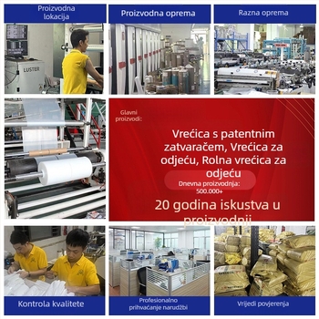PE rola zaštita od prašine za viseću odjeću, prozirna navlaka, debeli kaputi s punjenjem, prilagodljivo