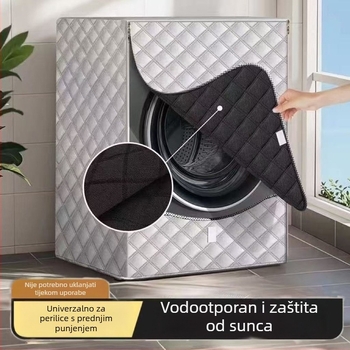 Zaštitni pokrov za perilicu rublja s bubnjem — zaštita od sunca, toplinska izolacija i vodootpornost, prašinu otporan i univerzalna prilagodba