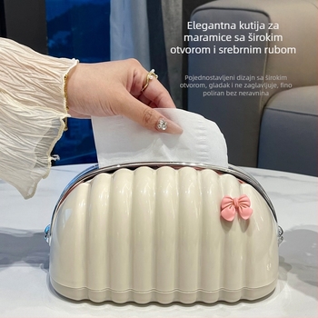 Kutija za maramice za dnevni boravak – elegantan dizajn, visokokvalitetna izrada, kreativno skladište za stolić za kavu