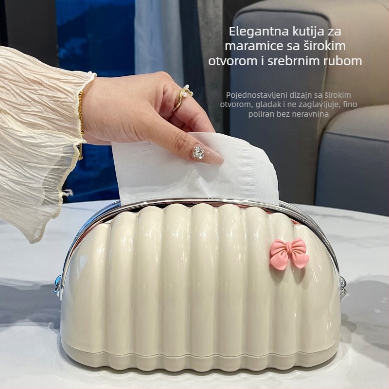 Kutija za maramice za dnevni boravak – elegantan dizajn, visokokvalitetna izrada, kreativno skladište za stolić za kavu