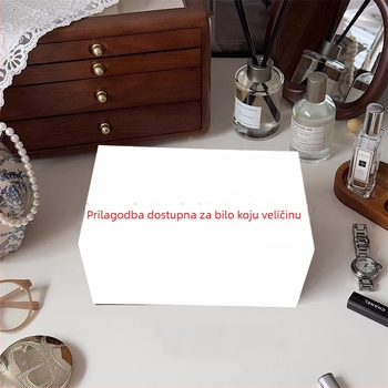 Nova 2025. 3D kutija za papirnate maramice – akril, za dom, dnevni boravak ili blagovaonica, vodootporna i otporna na vlagu, elegantan dekorativni dizajn