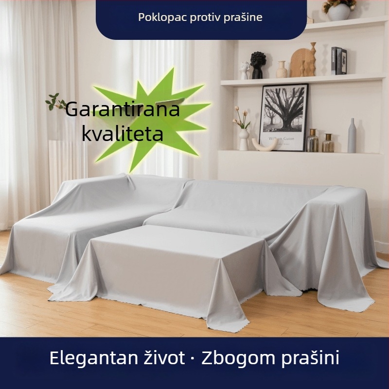 Ekstra široka zaštitna navlaka protiv prašine za namještaj, krevet i kauč – platno za pozadinu fotografija