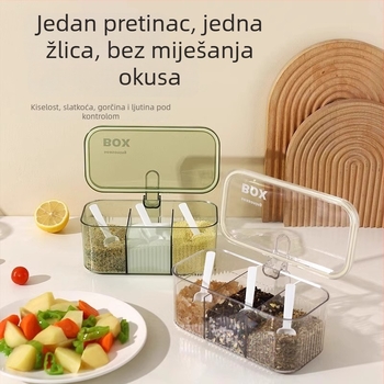 Veleprodajni set kutija za začine: sve-u-jednom za kuhinju, pohranjivanje soli, MSG-a i papra