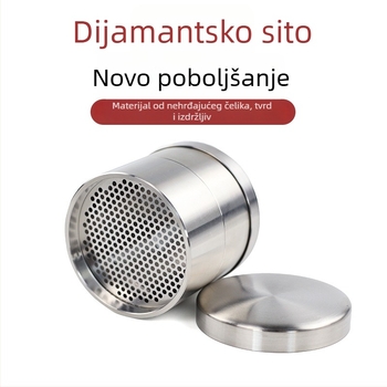 Hexinfu Nehrđajući čelik – Dijamantno sito za veličine dragog kamenja, sito za slobodne kamene, mjerni alat za ugradnju dijamanata u nakit