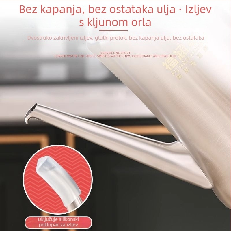 316 nehrđajući čelik, debeli kuhinjski spremnik za ulje, za ulje, sojin umak i ocat
