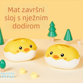 Kutija za maramice s oblikom razbijene kokošje ljuske – moderni minimalistički dizajn za dnevni boravak, kuhinju i kupaonu
