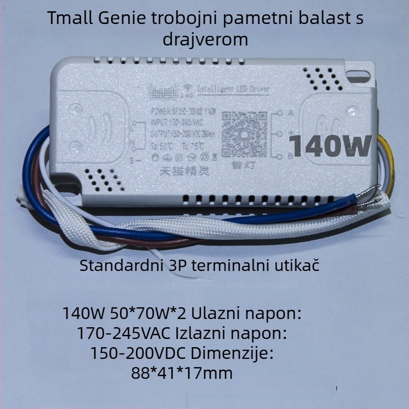 LED upravljač s konstantnim strujnim načinom i pametnim upravljanjem za stropne svjetiljke, bezstepeno dimiranje