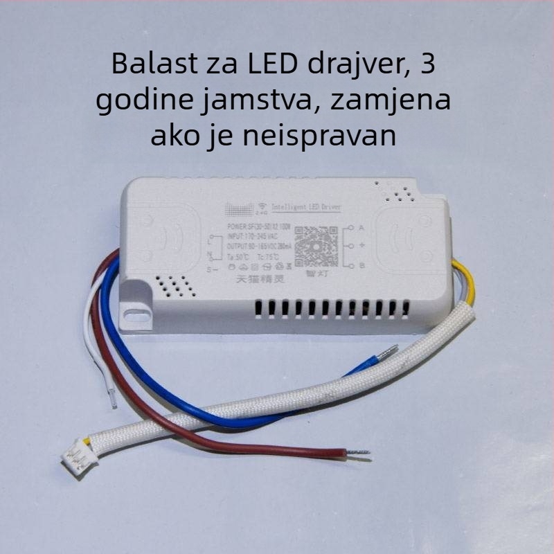 LED upravljač s konstantnim strujnim načinom i pametnim upravljanjem za stropne svjetiljke, bezstepeno dimiranje