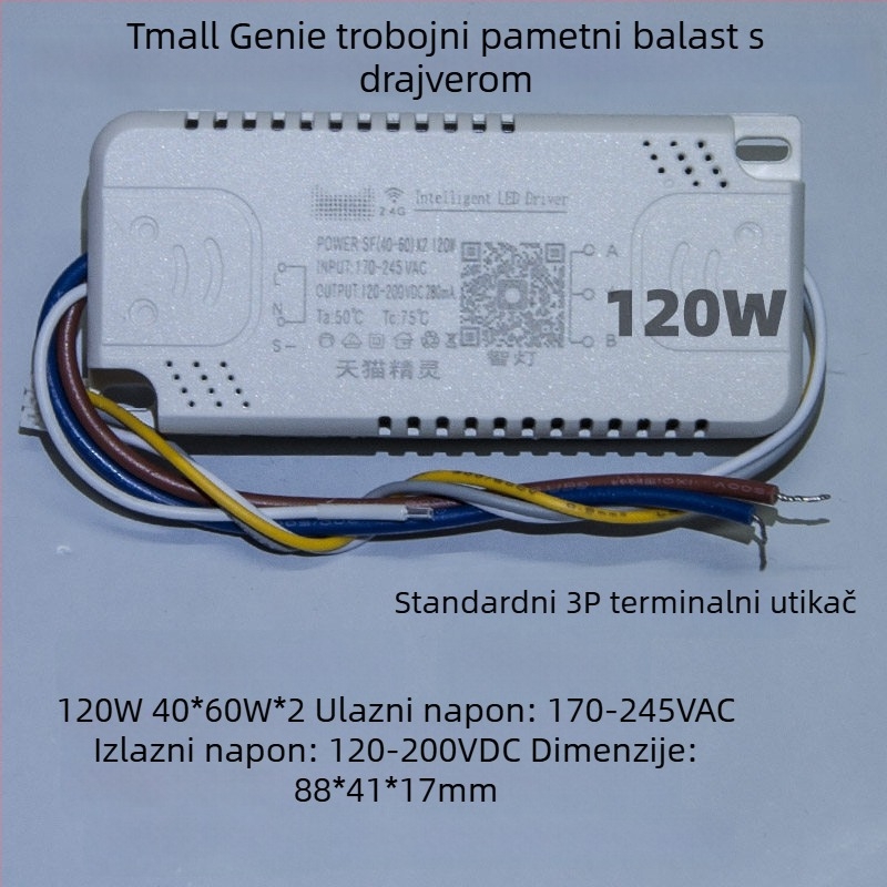 LED upravljač s konstantnim strujnim načinom i pametnim upravljanjem za stropne svjetiljke, bezstepeno dimiranje