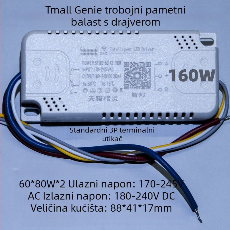 LED upravljač s konstantnim strujnim načinom i pametnim upravljanjem za stropne svjetiljke, bezstepeno dimiranje