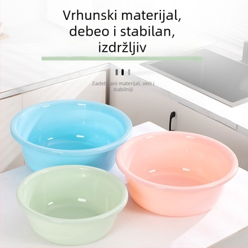 Plastična umivaonica za kućnu upotrebu, u velikim i malim veličinama, za pranje rublja, pranje nogu i pranje povrća.