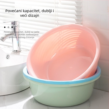 Plastična umivaonica za kućnu upotrebu, u velikim i malim veličinama, za pranje rublja, pranje nogu i pranje povrća.