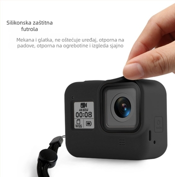 GoPro Hero8 Black set dodataka: podvodno kućište, filtri, torbica za pohranu, kaljeno staklo za zaštitu zaslona