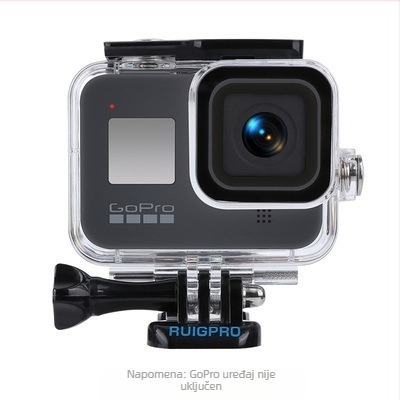 GoPro Hero8 Black set dodataka: podvodno kućište, filtri, torbica za pohranu, kaljeno staklo za zaštitu zaslona