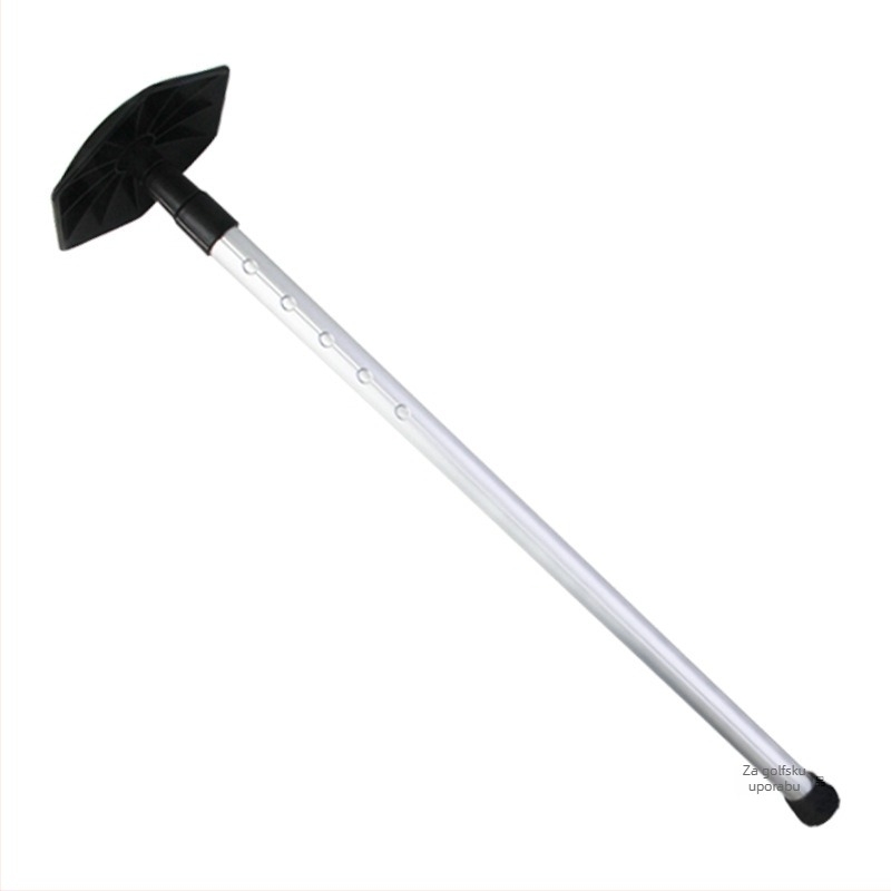 Stojac za golf torbu s aluminijskim štapom, tri sekcije, pet razina podešavanja, proširivo za sprječavanje deformacije torbe