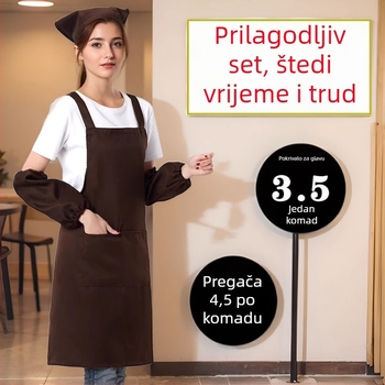 Vodootporna tiskljiva pregača za promotivne aktivnosti, pogodna za kuhinje, restorane i konobare.