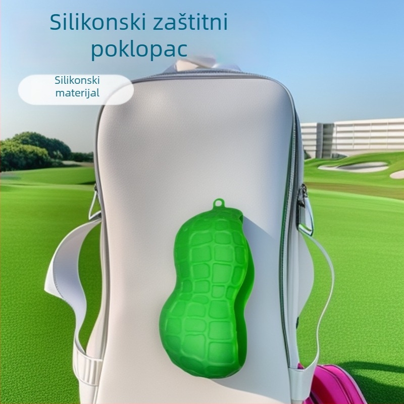 Silikonski pokrivači za golf klubove, set od 2 komada, zaštitni pokrovi s teksturom ljuske kikirikija, visoke kvalitete