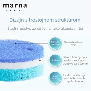 Marna kuhinjski set za čišćenje: spužva u obliku ribe, magična krpa za čišćenje, strugalica za drgnjenje i četka za posuđe
