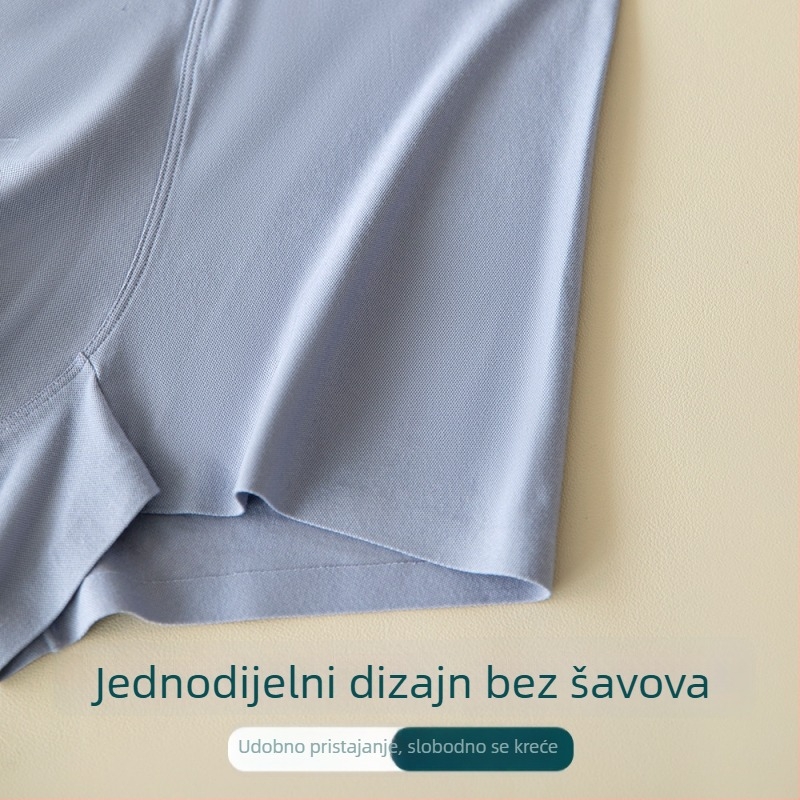 50 kom Modalnih muških bokserica, prozračnih, antibakterijskih, s ekstraktom ostrige, bez šavova, nježan dodir kože