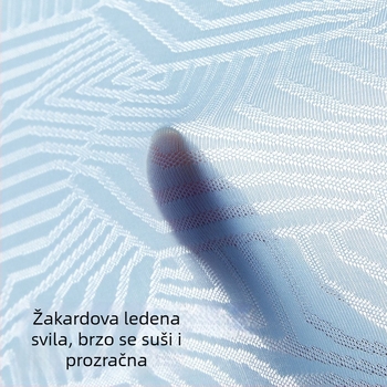 Muške bokserice od ledene svile, ultra-tanke, antibakterijske 10A, 120S, prozračne, bezšivne, geometrijski jacquard