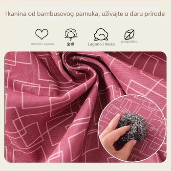 Kućna pregača, vodootporna i otporna na masnoće, bez rukava, s mogućnošću otiska logotipa, kuhinjska pregača