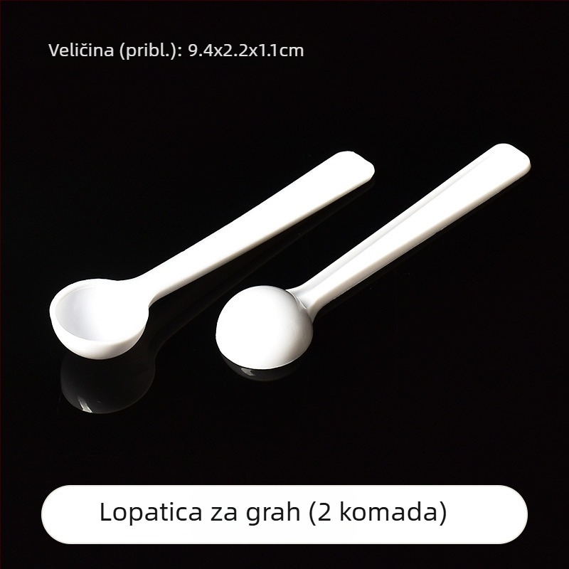 PP ekološki materijal, kutija za sortiranje perlica, trokutasti i kružni spremnik, bijela kutija za pohranu perlica