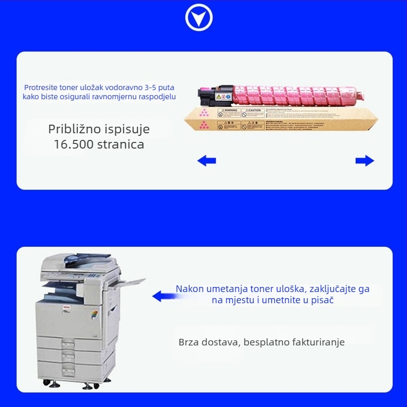 Ricoh IM C2500 boja toner kaseta za IM C2000/IM C3000