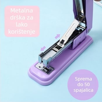 Spajalica br. 12, pastelne boje, višefunkcionalna za ured i učenike